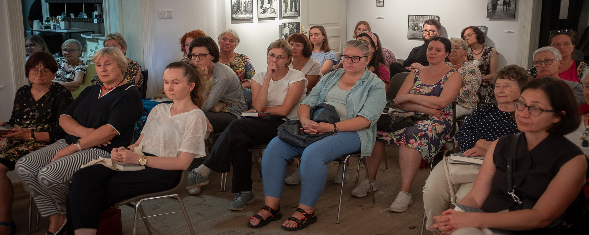 Spotkanie z Antoniną Tosiek w Galerii im. Sleńdzińskich